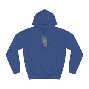 College Hoodie  Cat