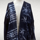 Shibori-Dyed Silk Crepe de Chine Kimono – Infused with Reiki Energy