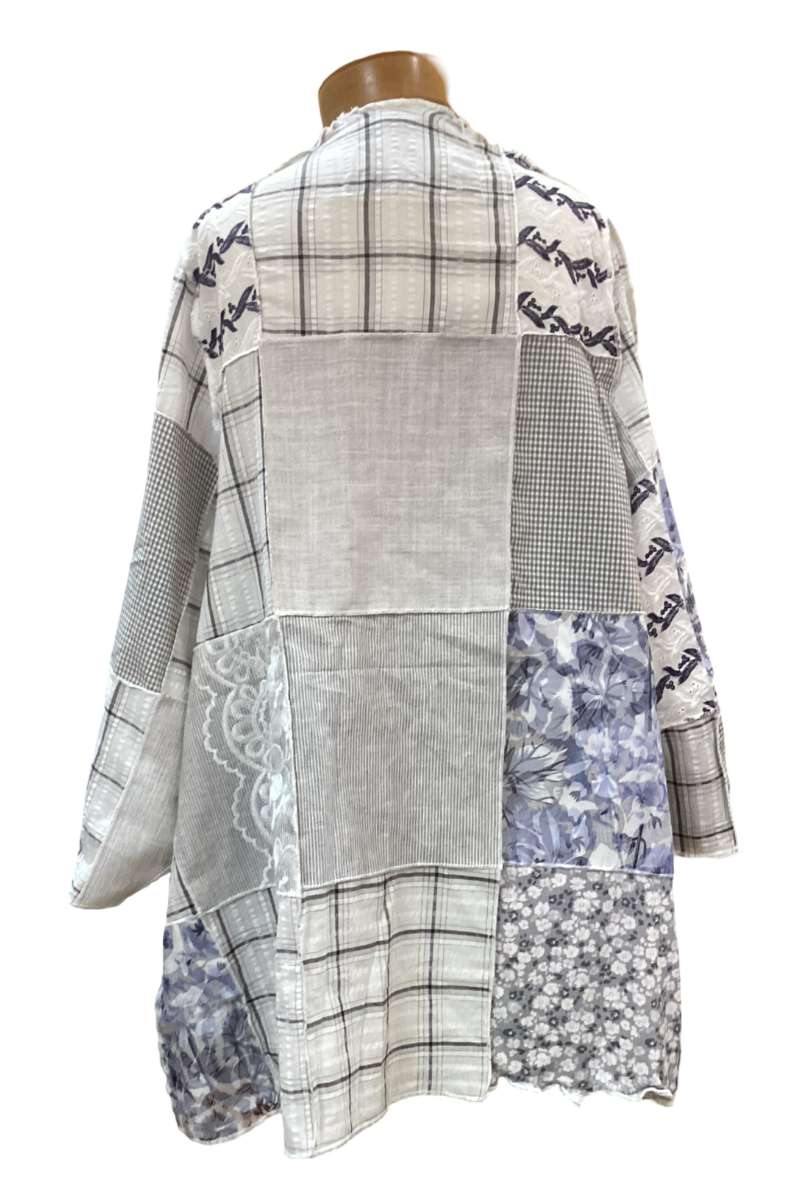 Cloud Patchwork Coat