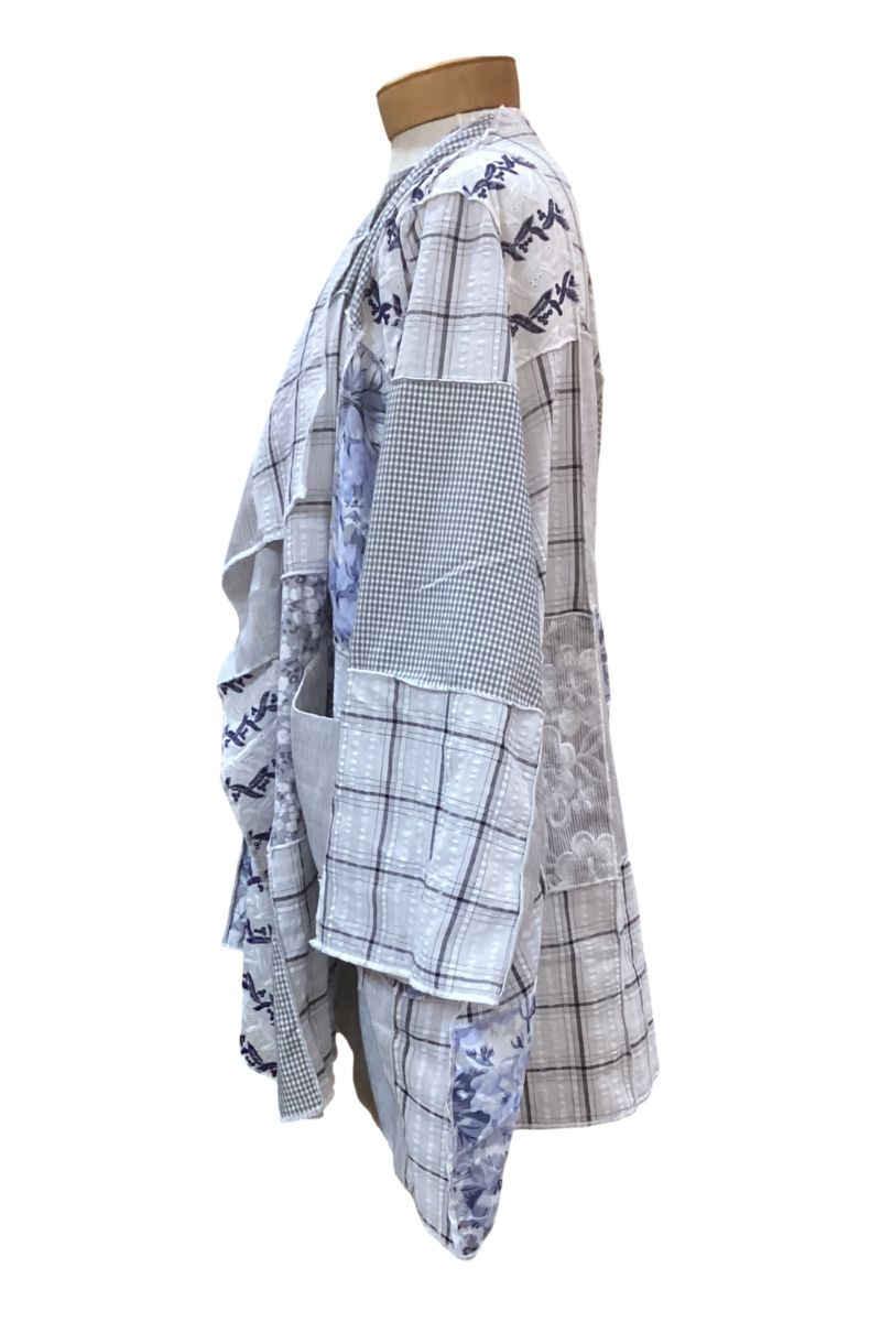 Cloud Patchwork Coat