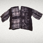 Shibori-Dyed Silk Crepe de Chine Kimono – Infused with Reiki Energy