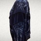 Shibori-Dyed Silk Crepe de Chine Kimono – Infused with Reiki Energy