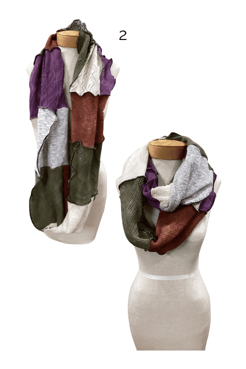 Infinity Sweater Scarf on the Rack