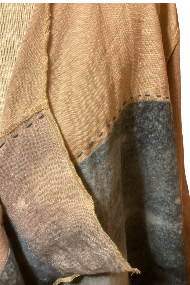 Reiki Linen Coat One of a Kind