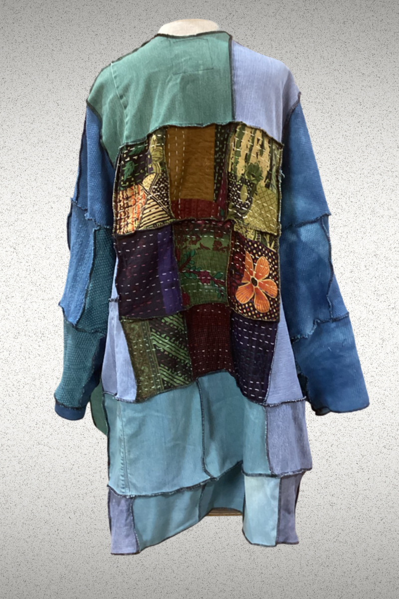 The Upcycled Patchwork Energy Coat – Oversized & One of a Kind