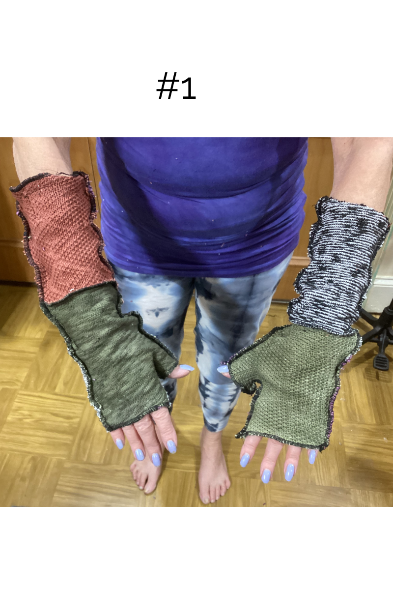 Fingerless Glove/Arm Warmers on the Rack