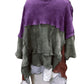 Color Blocked Sweater - Steel Pony