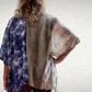 Mantra Kimono Jacket of Many Colors - Steel Pony