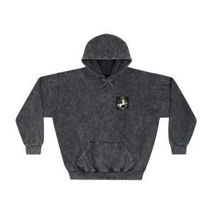 Mineral wash hoody on the rack - Steel Pony