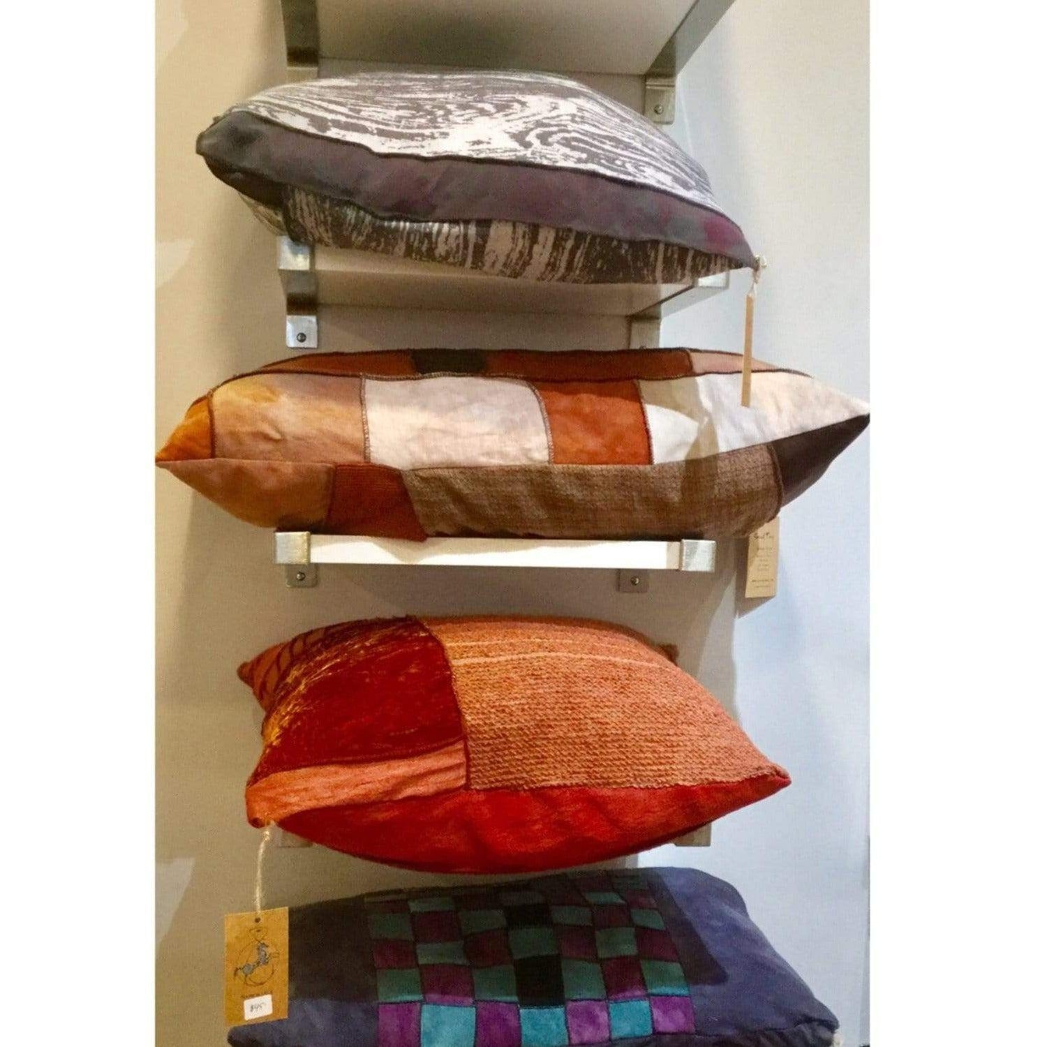 Patch Pillows - Steel Pony