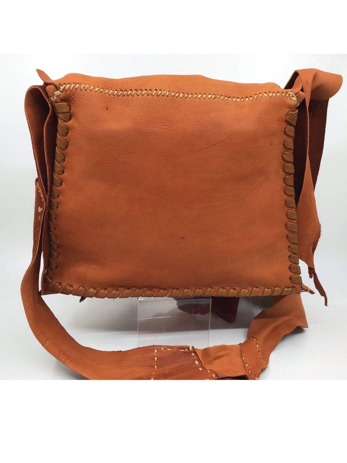 Russet Deerskin Bag - Steel Pony