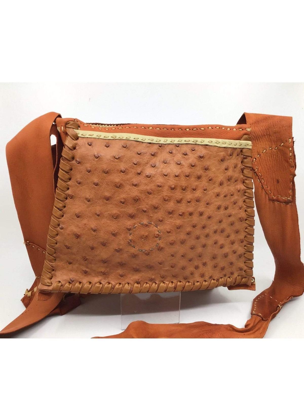 Russet Deerskin Bag - Steel Pony