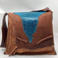 Turquoise Alligator Laptop Bag - Steel Pony