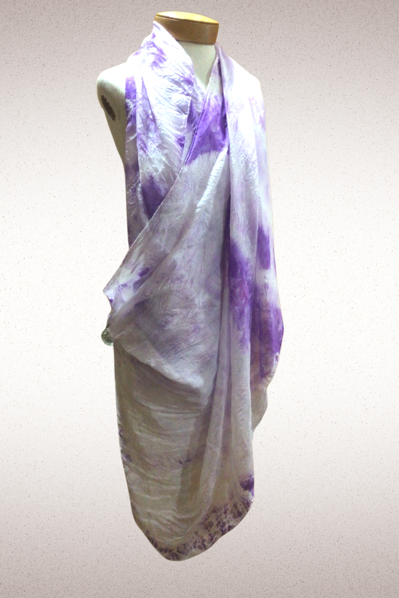 Hand dyed Silk Sarong/Shawl/Scarf