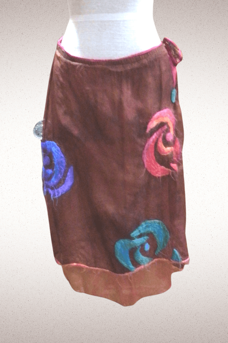 One of a Kind Silk Organza Skirt