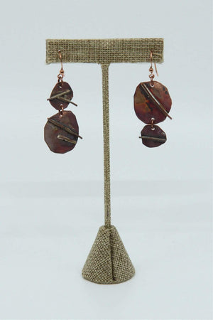 Georgene Earrings 5 Copper earrings