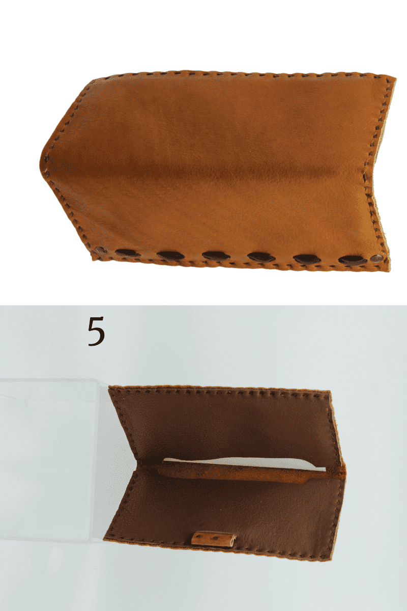 Leather Check Book Holders