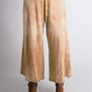 Peaches Palazzo cotton knit Crop Cotton Pants spring